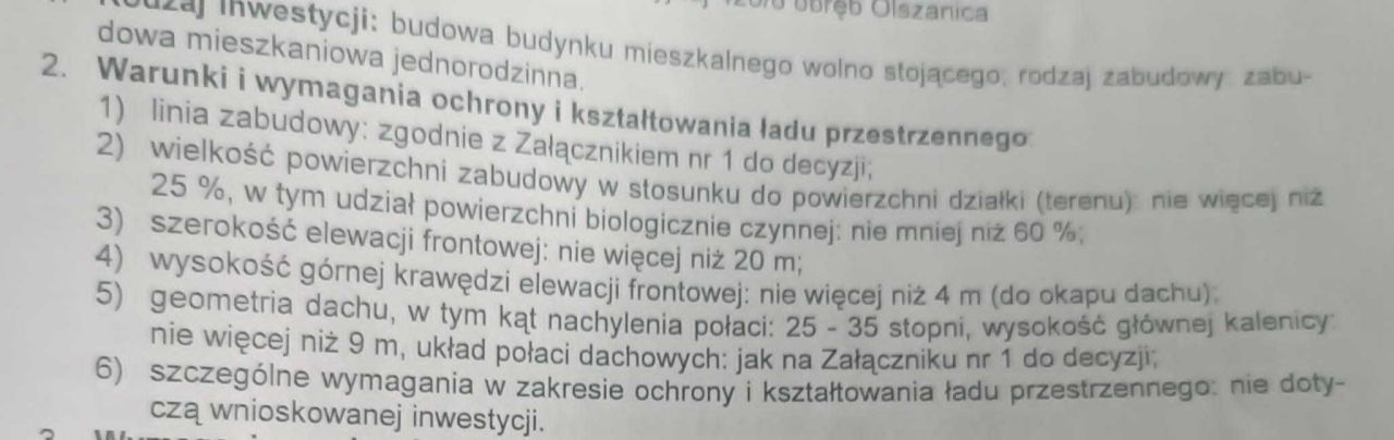 Działka budowlana Olszanica. Zdjęcie 3