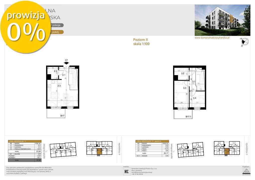 Mieszkanie 3-pokojowe Kraków Płaszów, Koszykarska 20b. Zdjęcie 15