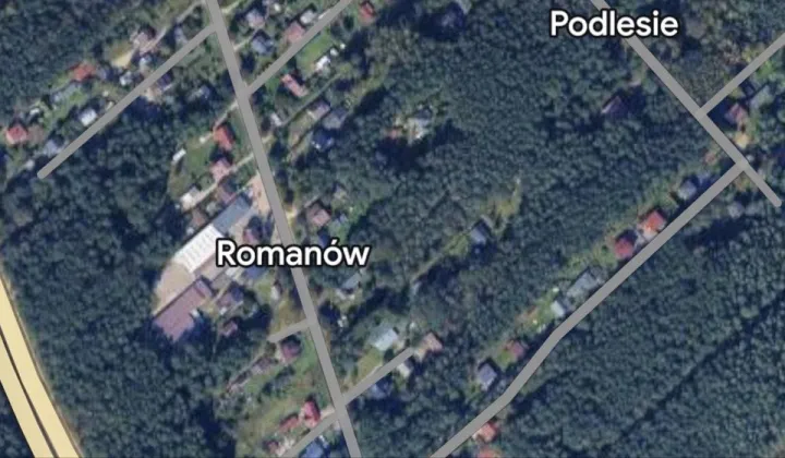 Działka budowlana Romanów