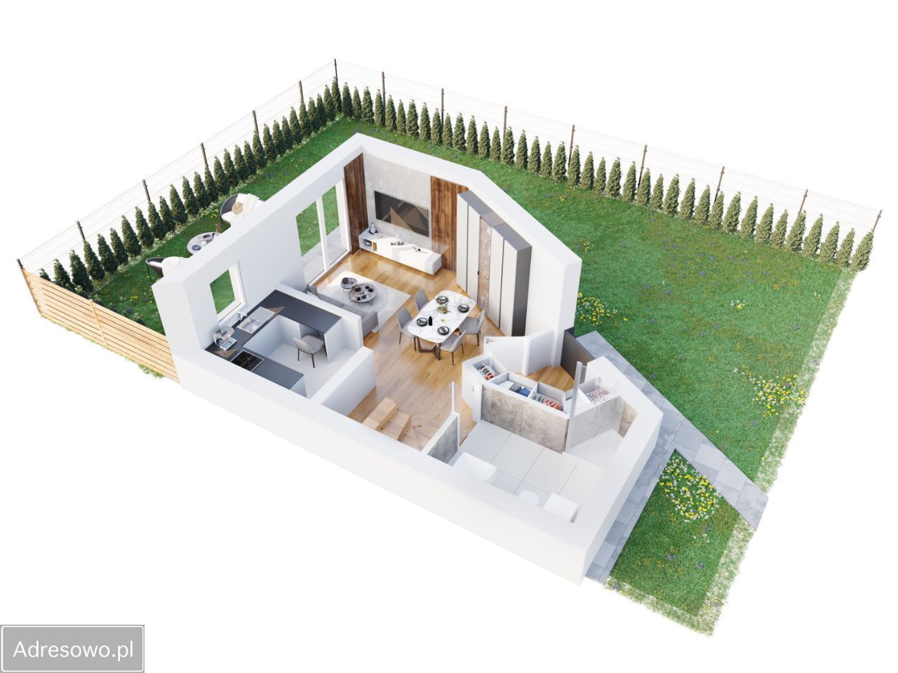 dom szeregowy, 3 pokoje Przeworsk, ul. Mostowa. Zdjęcie 7