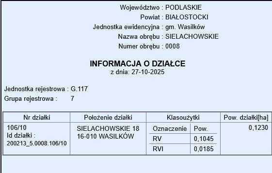 Działka budowlana Wasilków. Zdjęcie 3