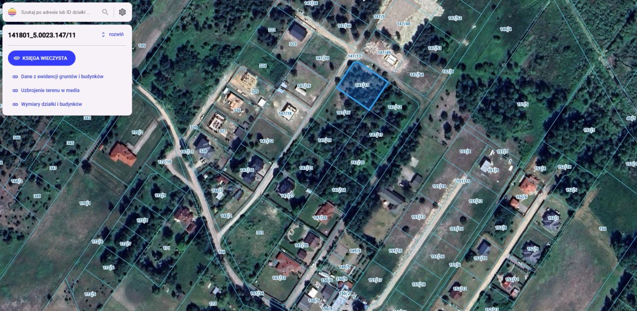 Działka budowlana Krzaki Czaplinkowskie, ul. Główna. Zdjęcie 4