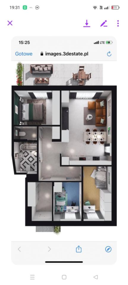 Mieszkanie 4-pokojowe Ropczyce, ul. Kolonia. Zdjęcie 3