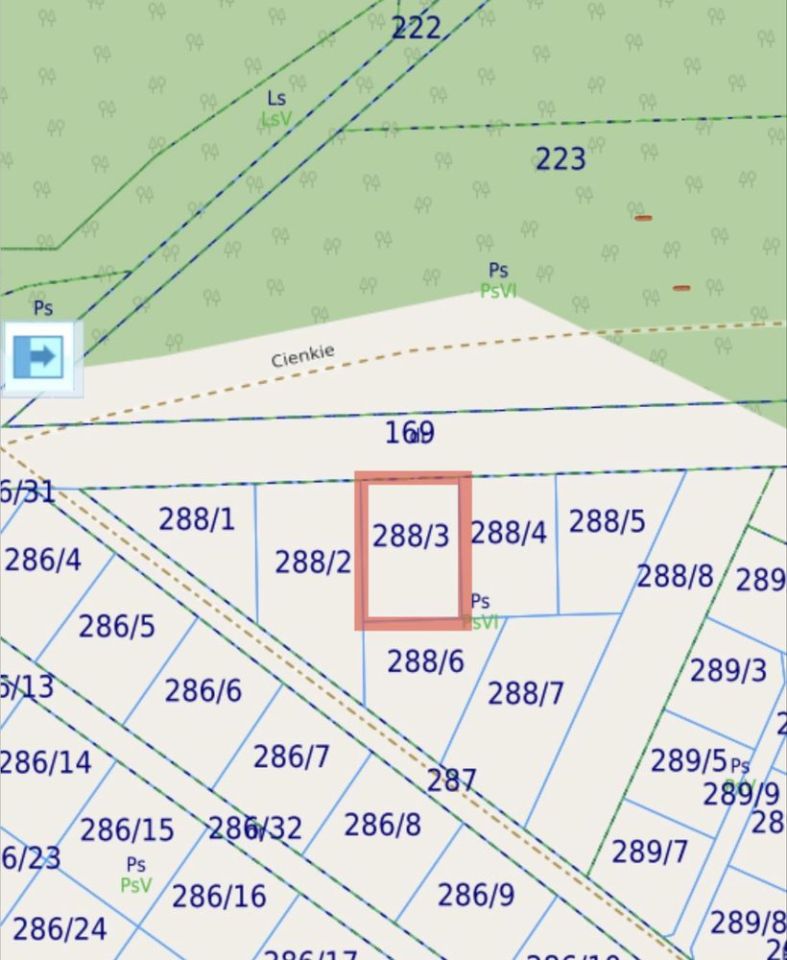 Działka budowlana Radawa Cienkie. Zdjęcie 3