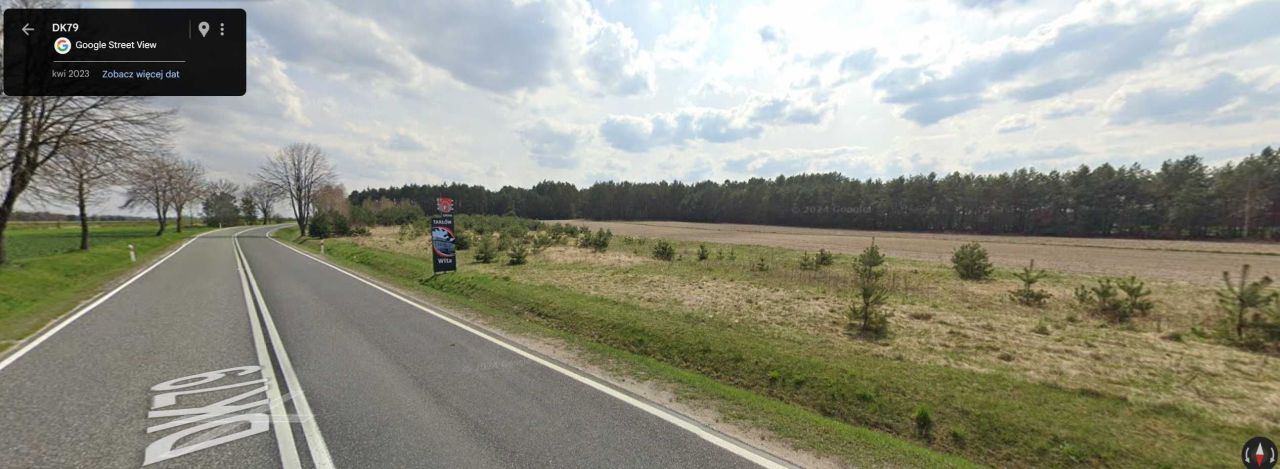 Działka rolna Czekarzewice Drugie