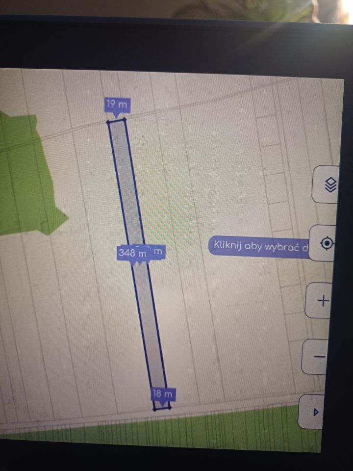 Działka rolna Nadbiel