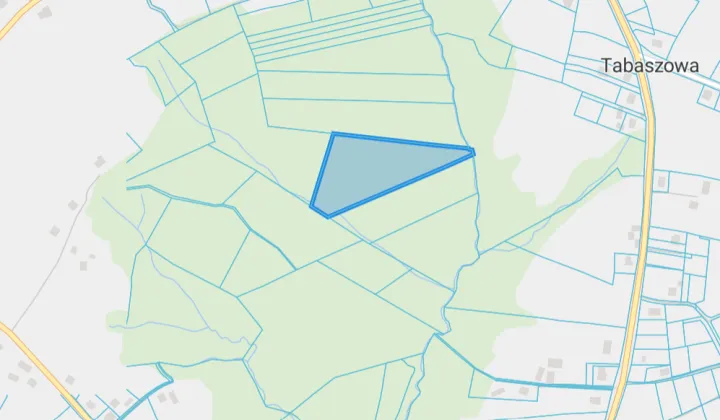 Działka leśna Rąbkowa