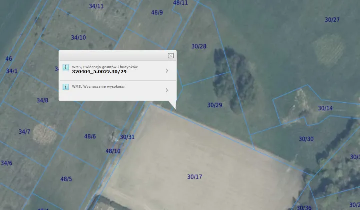 Działka budowlana Miętno