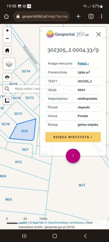 Działka rekreacyjna Powidz, ul. 29 Grudnia. Zdjęcie 2