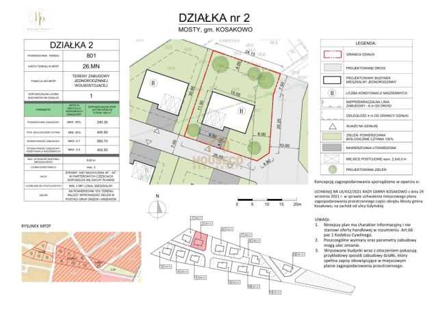 Działka inwestycyjna Mosty, ul. Modrzewiowa. Zdjęcie 9