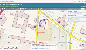 Działka inwestycyjna Pułtusk, ul. Stare Miasto