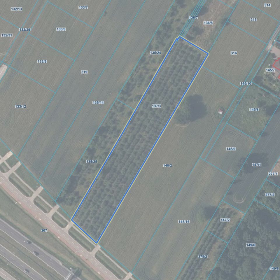 Działka inwestycyjna Dębówka