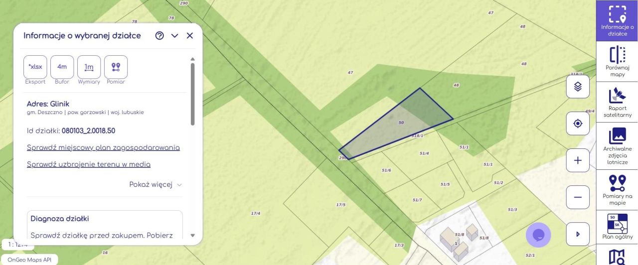 Działka budowlana Glinik, ul. Dziersławicka. Zdjęcie 2