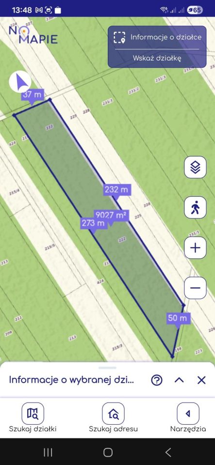 Działka leśna Polkowo. Zdjęcie 7