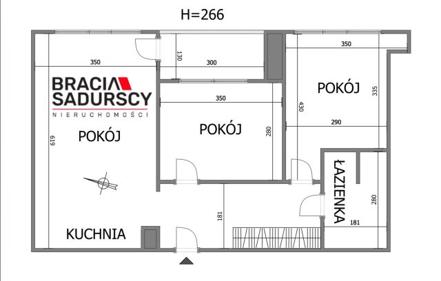 Mieszkanie 3-pokojowe Kraków Płaszów, ul. Myśliwska. Zdjęcie 38