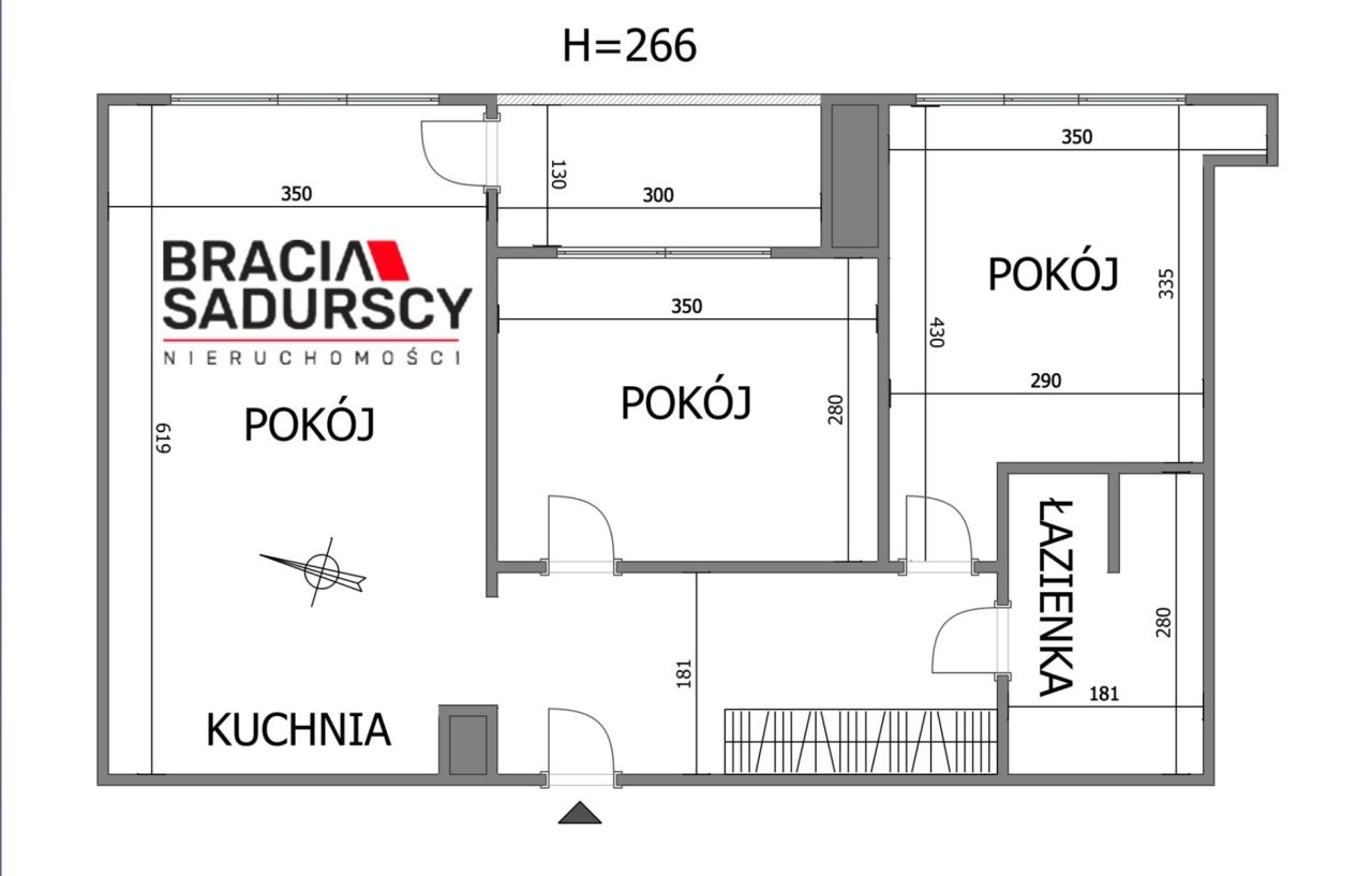 Mieszkanie 3-pokojowe Kraków Płaszów, ul. Myśliwska. Zdjęcie 38