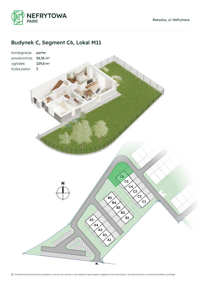 Mieszkanie 3-pokojowe Rzeszów Załęże, ul. Nefrytowa. Zdjęcie 21