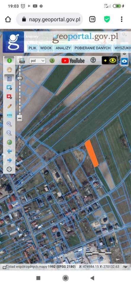 Działka budowlana Krężoły, ul. Północna. Zdjęcie 2