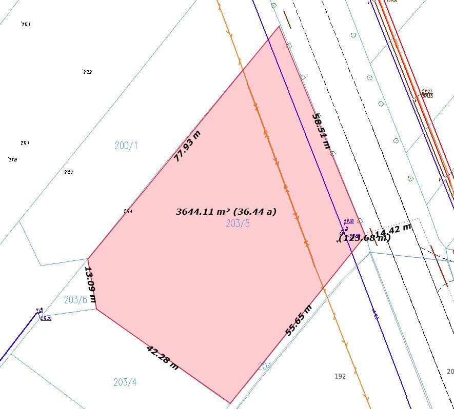 Działka inwestycyjna Wieluń, ul. Częstochowska. Zdjęcie 6