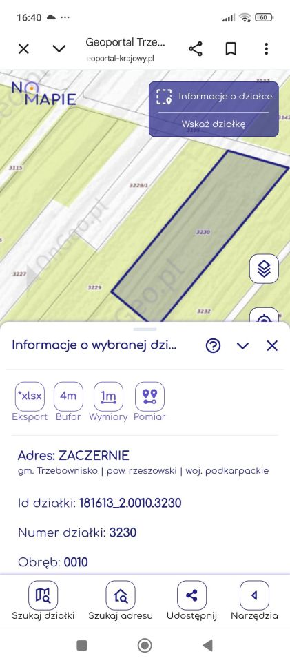 Działka rolna Zaczernie. Zdjęcie 1