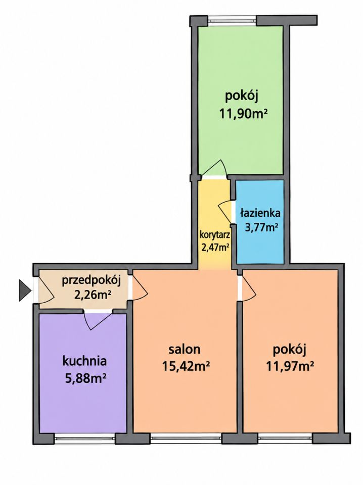 Mieszkanie 3-pokojowe Warszawa Mokotów, ul. Niegocińska. Zdjęcie 11