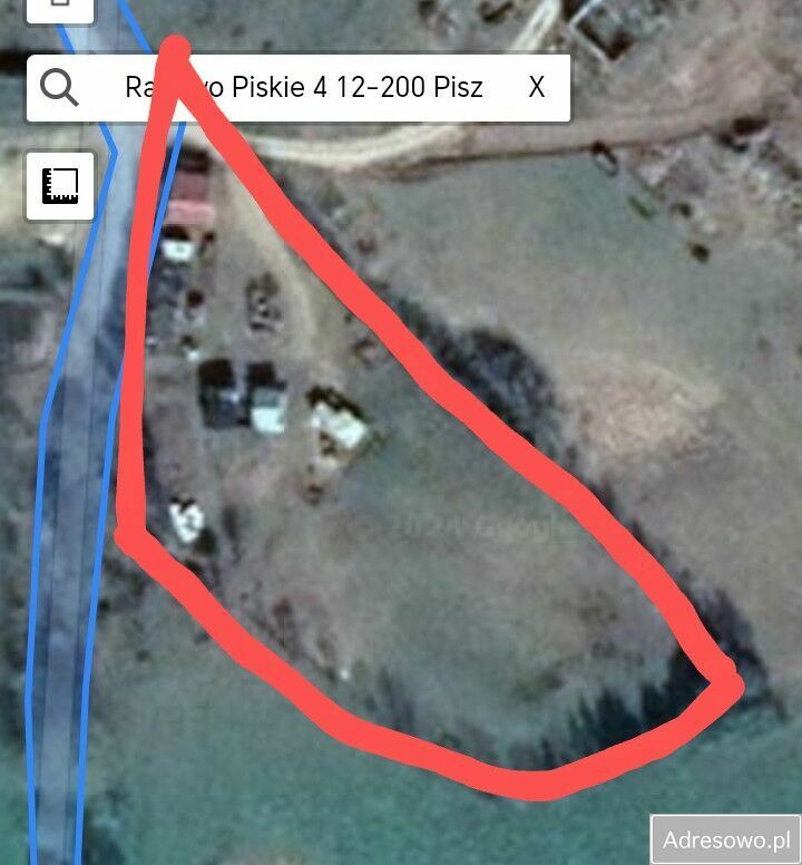 Działka siedliskowa Rakowo Piskie. Zdjęcie 2