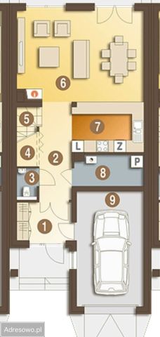 dom szeregowy, 4 pokoje Osiek nad Wisłą. Zdjęcie 1