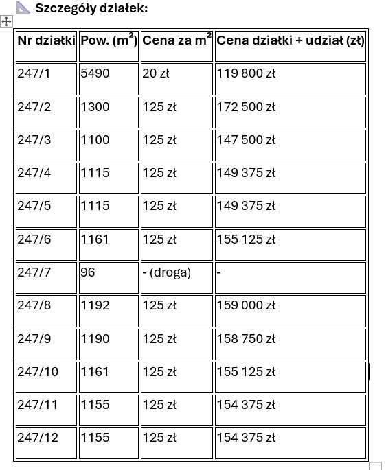 Działka rolna Kleszczewo Kościerskie. Zdjęcie 4