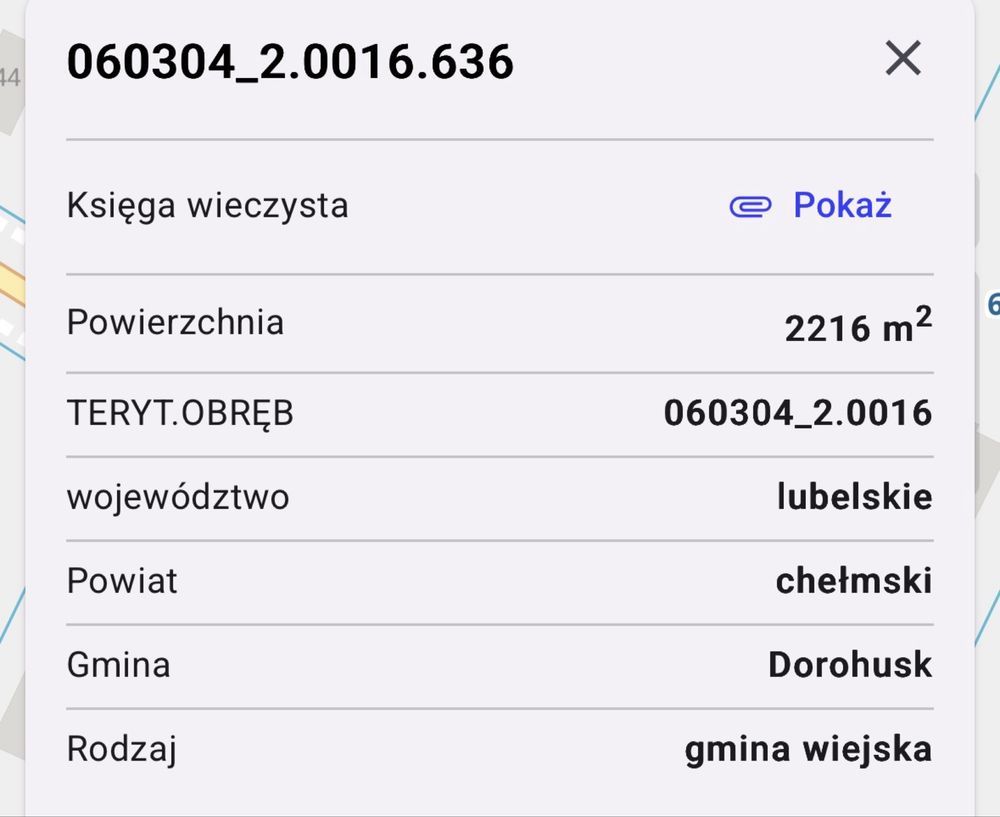 Działka budowlana Okopy. Zdjęcie 5