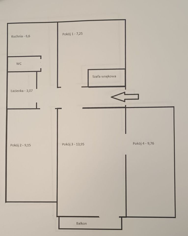 Mieszkanie 4-pokojowe Świdnik. Zdjęcie 5