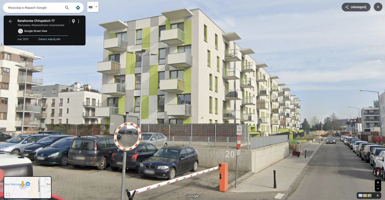 Mieszkanie 2-pokojowe Warszawa Bemowo, ul. Batalionów Chłopskich