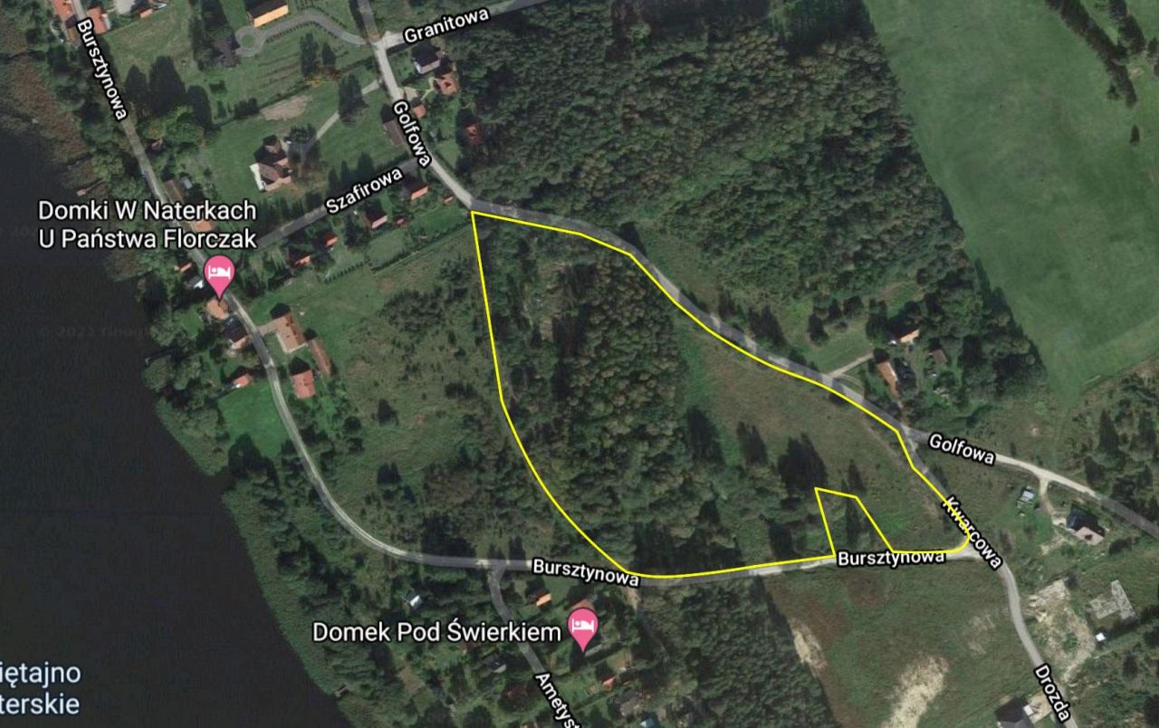 Działka rolno-budowlana Naterki, ul. Bursztynowa. Zdjęcie 2