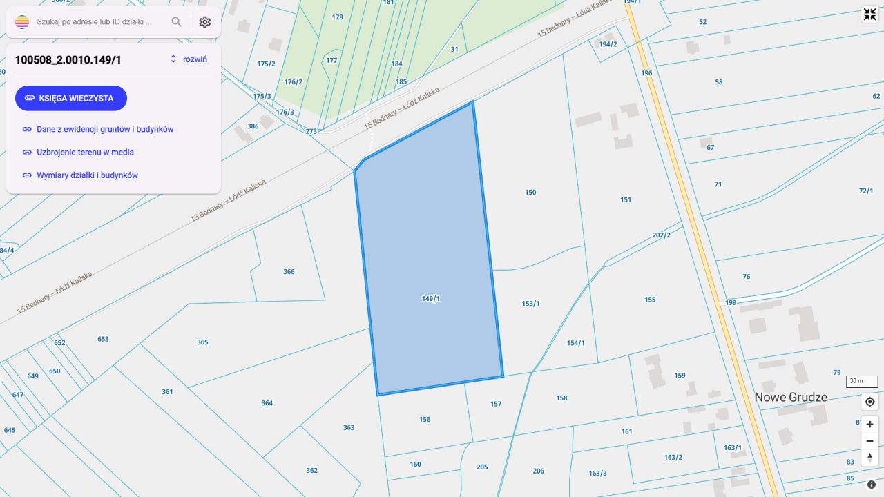 Działka rolna Nowe Grudze. Zdjęcie 2