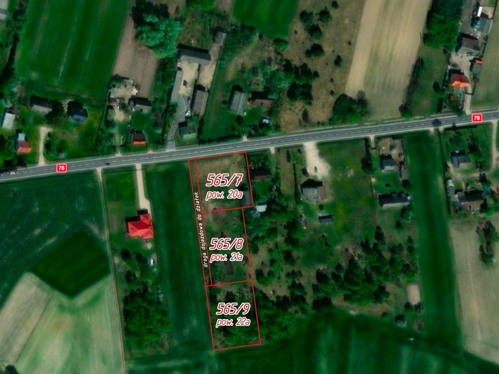Działka budowlana Jasionna. Zdjęcie 1