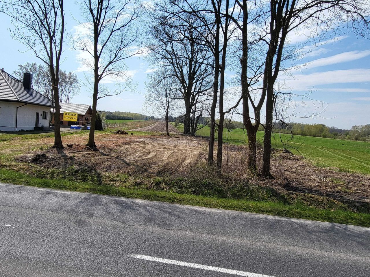 Działka rolno-budowlana Krężce