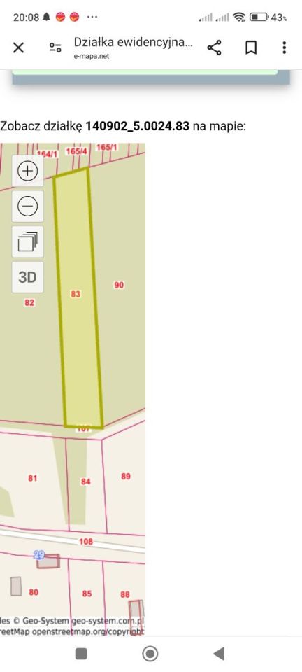 Działka rolno-budowlana Podolany. Zdjęcie 8