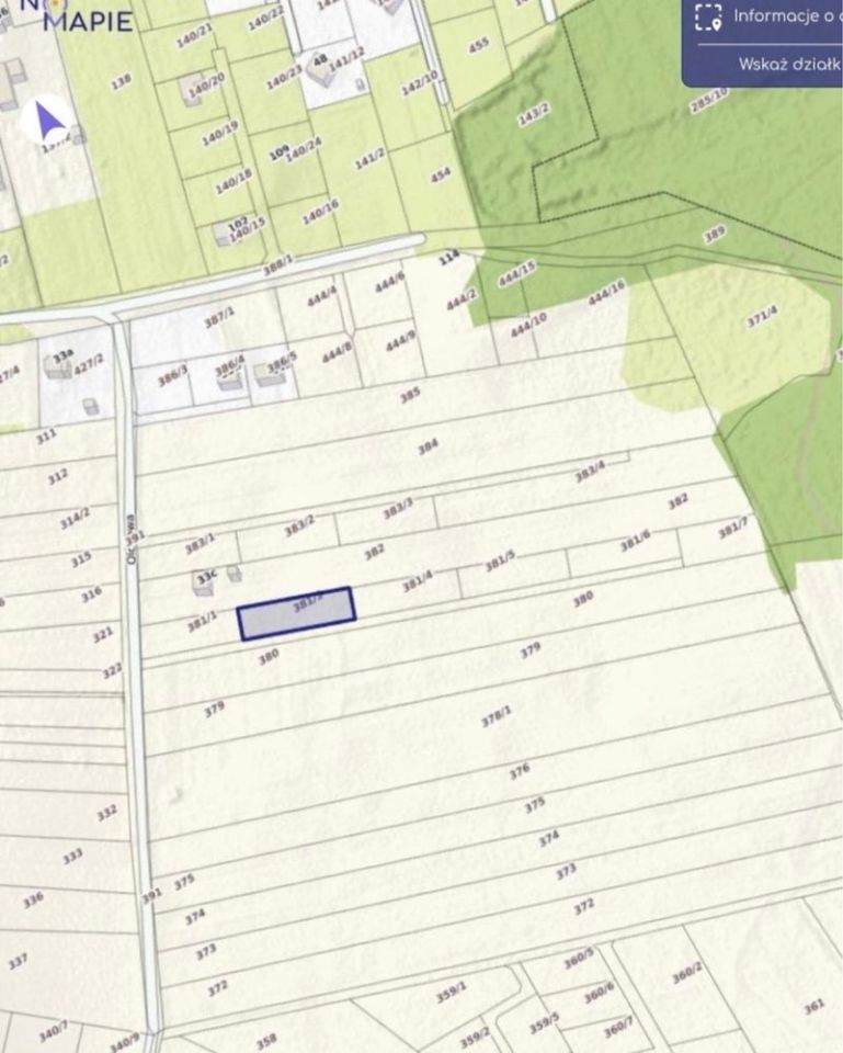 Działka budowlana Rzęskowo. Zdjęcie 4