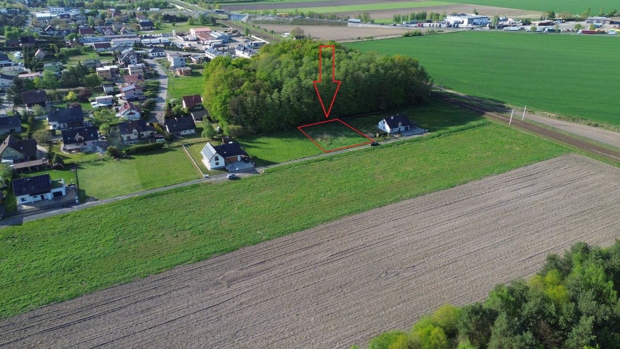 Działka budowlana Dąbrowa, ul. Dębowa. Zdjęcie 3