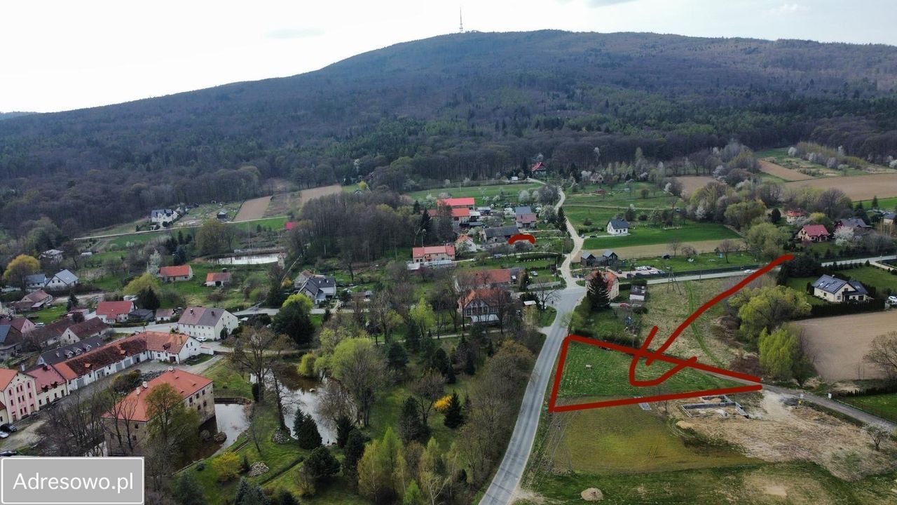 Działka budowlana Będkowice, ul. Wolności. Zdjęcie 3