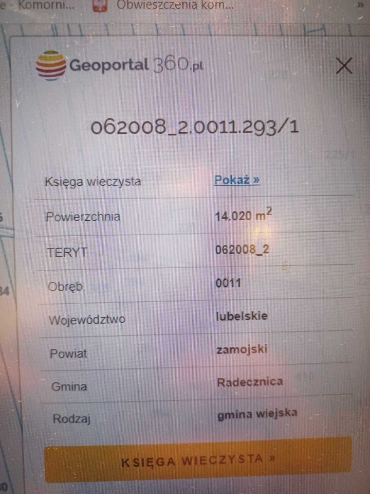 Działka rolna Podlesie Duże. Zdjęcie 4