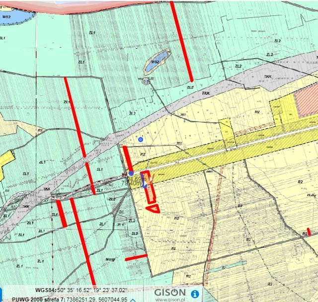 Działka rolno-budowlana Góra Włodowska. Zdjęcie 2