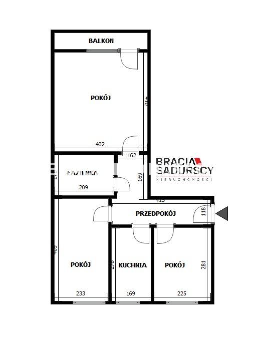 Mieszkanie 3-pokojowe Kraków Bieńczyce, os. Tysiąclecia. Zdjęcie 20