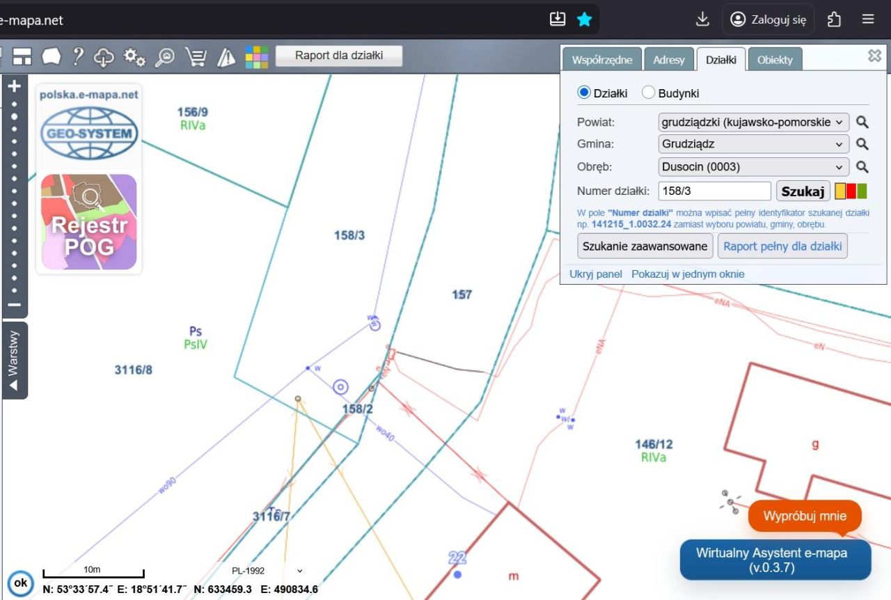 Działka budowlana Dusocin. Zdjęcie 3