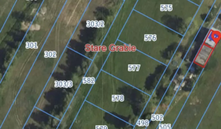 Działka budowlana Stare Grabie, ul. Główna