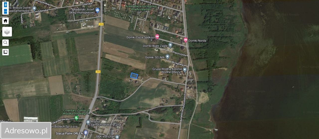 Działka budowlana Władysławowo, ul. Bohaterów Kaszubskich. Zdjęcie 2