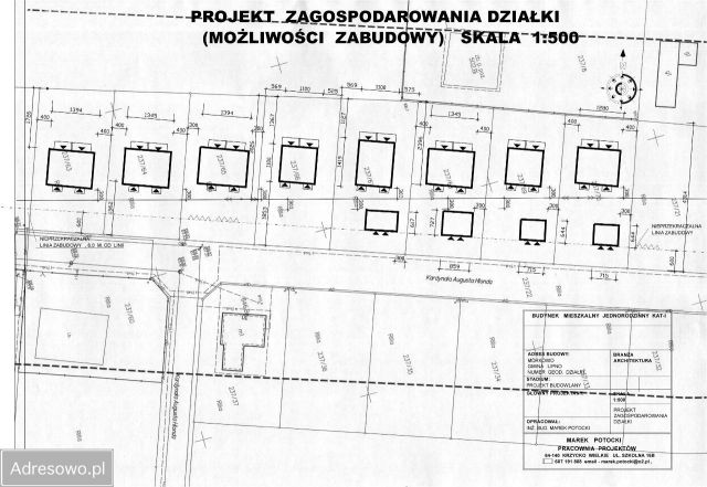 Działka budowlana Mórkowo, ul. Kardynała Augusta Hlonda. Zdjęcie 1