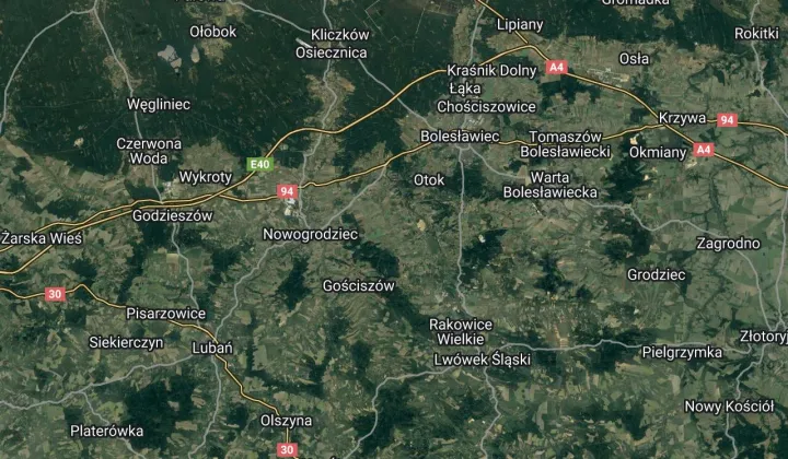 Działka budowlana Ocice