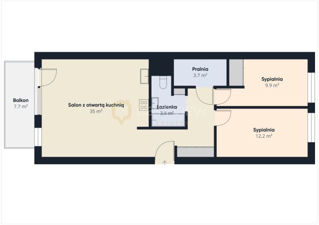 Mieszkanie 3-pokojowe Warszawa Białołęka, ul. Aluzyjna. Zdjęcie 14