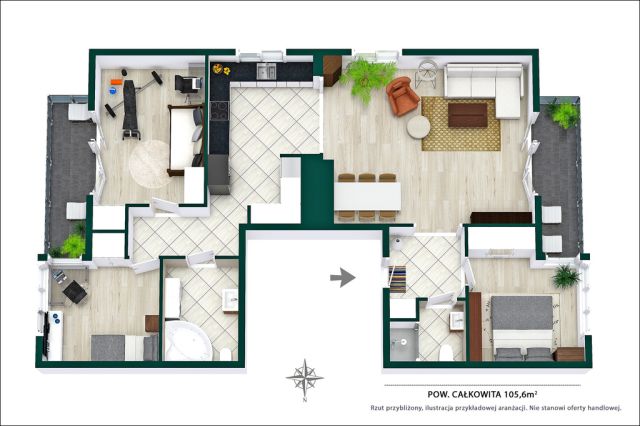 Mieszkanie 4-pokojowe Warszawa Białołęka, ul. Szumiących Traw. Zdjęcie 32