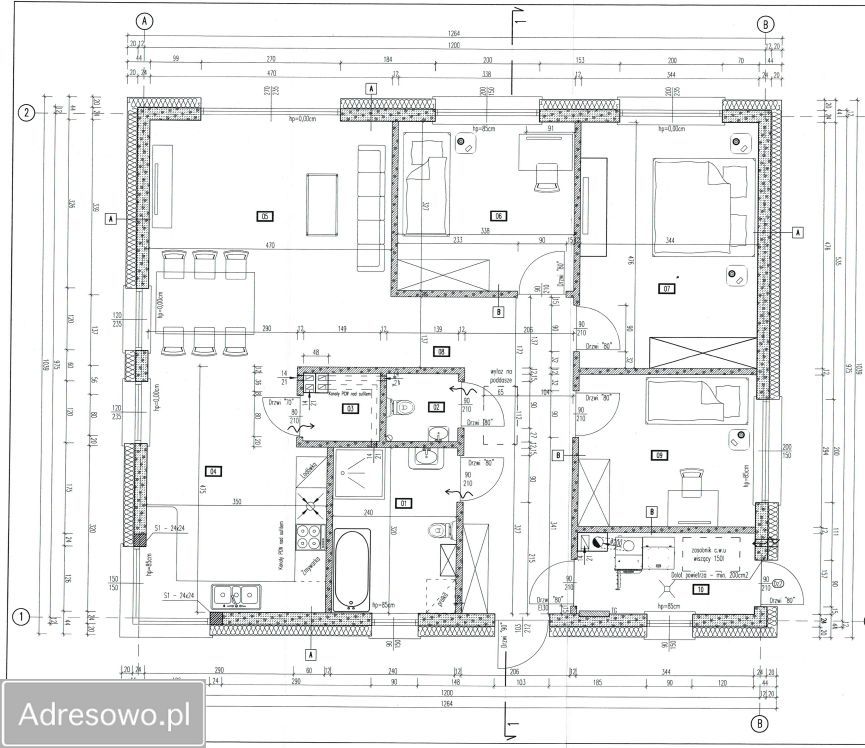 dom wolnostojący, 4 pokoje Czerwona Woda. Zdjęcie 3